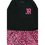 John Richmond Abito Manica Lunga con Culotte Nero per Bambina RIA2510VEJ NERO JOHN RICHMOND 