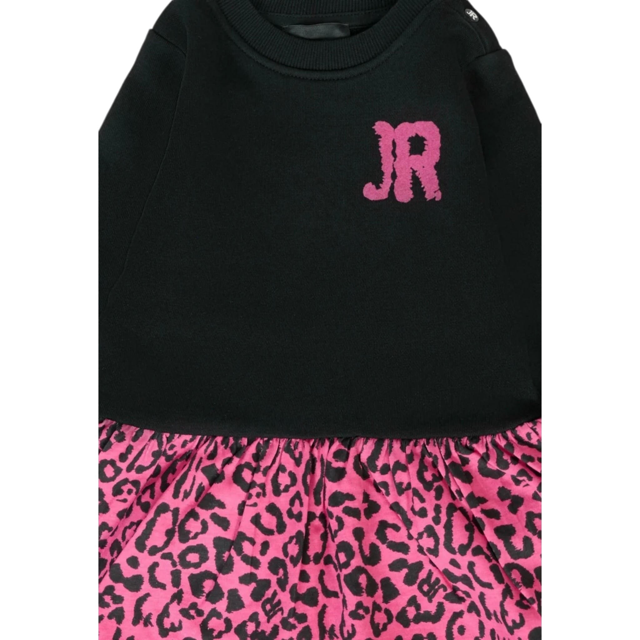 John Richmond Abito Manica Lunga con Culotte Nero per Bambina RIA2510VEJ NERO JOHN RICHMOND 