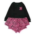 John Richmond Abito Manica Lunga con Culotte Nero per Neonata RIA2510VE NERO JOHN RICHMOND 