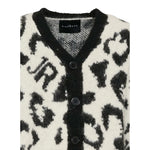 John Richmond Cardigan tinta unita Fantaisa Maculata Panna per Bambina RIA25112CDJ PANNA JOHN RICHMOND 
