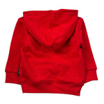 John Richmond Felpa tinta unita con Cappuccio E Stampa Rosso per Neonato RIA26002FE ROSSO JOHN RICHMOND 