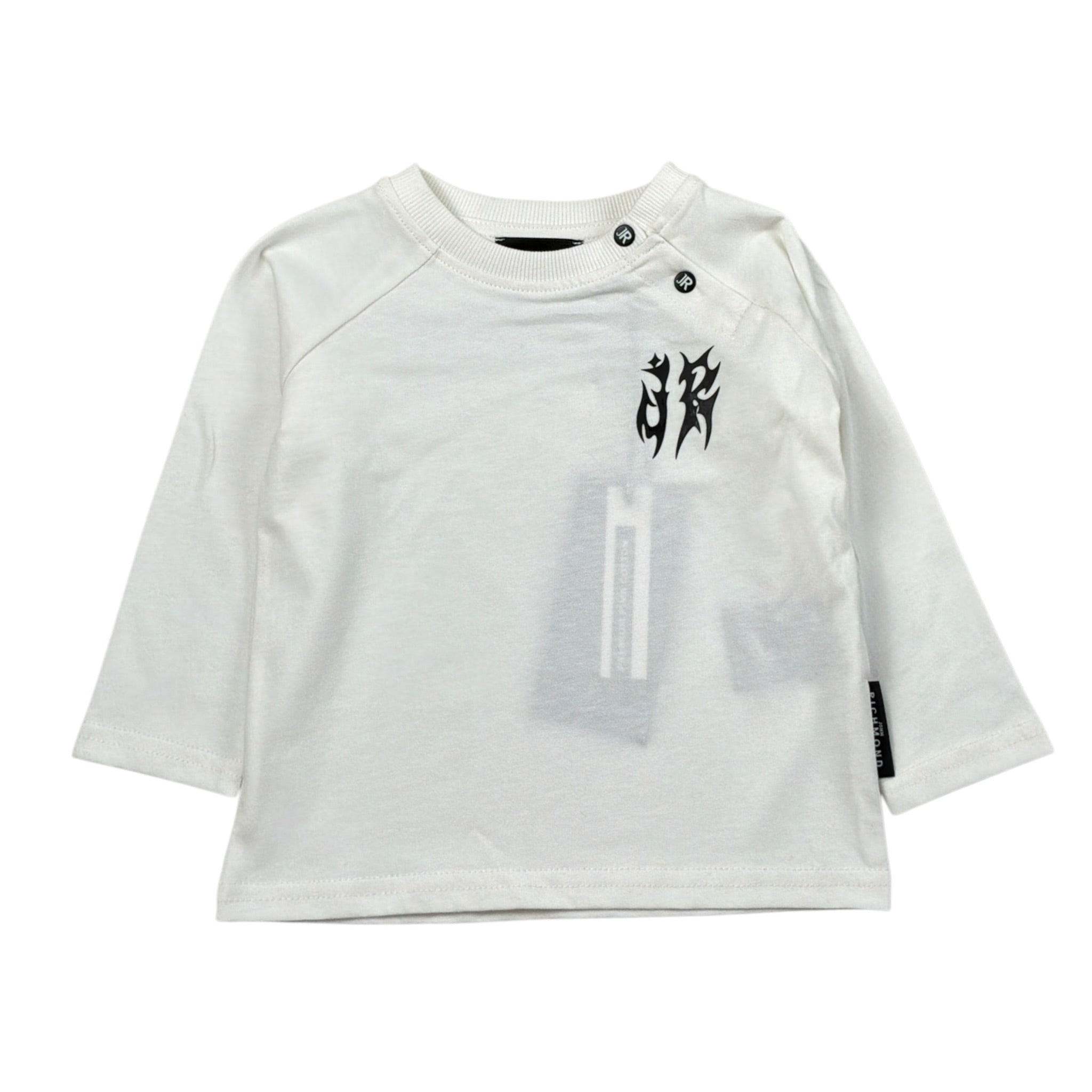 John Richmond Shirt tinta unita con Stampa Bianco per Neonato RIA26040TS BIANCO JOHN RICHMOND 