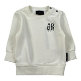 John Richmond Felpa Girocollo tinta unita con Stampa Bianco per Neonato RIA26043FE BIANCO JOHN RICHMOND 