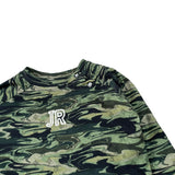 John Richmond Shirt tinta unita con Fantasia Verde per Neonato RIA26044TS VERDE JOHN RICHMOND 