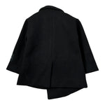 John Richmond Cappotto tinta unita con Logo Nero per Neonato RIA26062CP NERO JOHN RICHMOND 