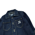 John Richmond Camicia In Denim tinta unita Blu per Neonato RIA26068CA BLU JOHN RICHMOND 