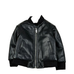 John Richmond Giubbino Ecopelle tinta unita con Zip Nero per Neonato RIA26069GB NERO JOHN RICHMOND 