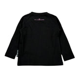 John Richmond Shirt tinta unita con Stampa Nero per Neonata RIA26131TS NERO JOHN RICHMOND 