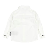 John Richmond Camicia tinta unita con Stampa Bianco per Neonato RIP25056CA BIANCO JOHN RICHMOND 