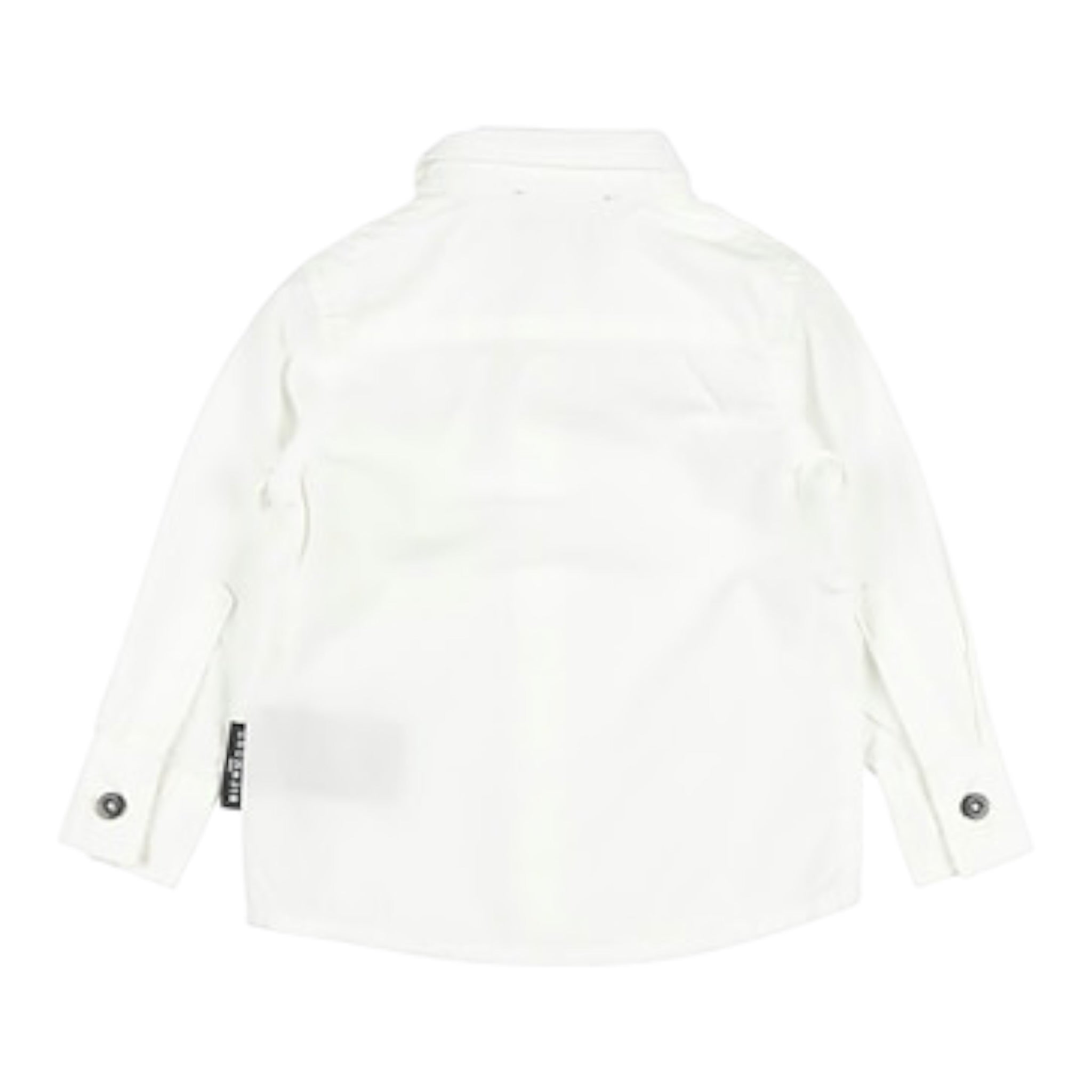 John Richmond Camicia tinta unita con Stampa Bianco per Neonato RIP25056CA BIANCO JOHN RICHMOND 