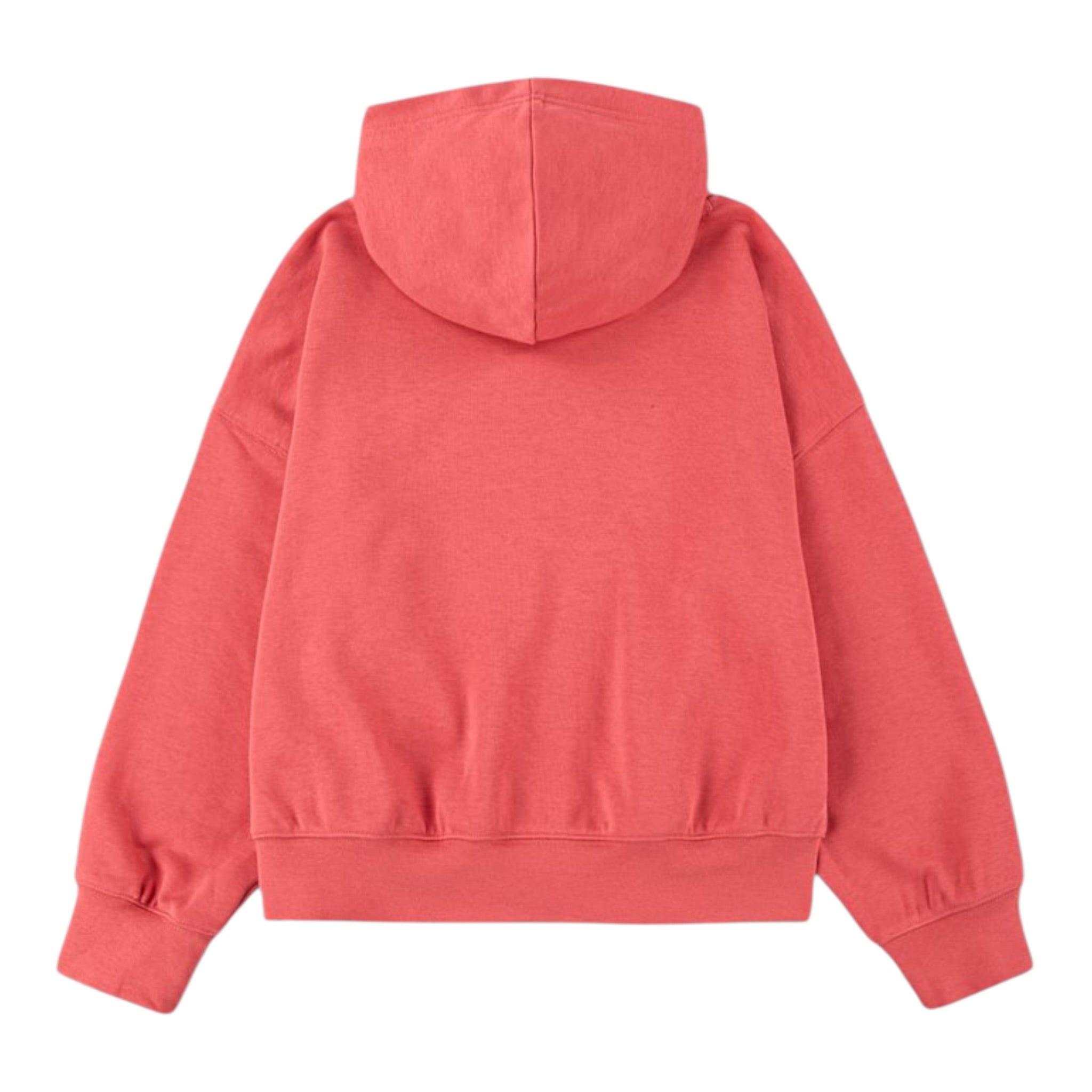Jordan Felpa Chiusa con Cappuccio tinta unita Rosa per Bambina 45D753 ROSA JORDAN 