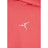 Jordan Felpa Chiusa con Cappuccio tinta unita Rosa per Bambina 45D753 ROSA JORDAN 