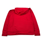 Jordan Felpa Chiusa con Cappuccio tinta unita Rosso per Bambino 95D392 ROSSO JORDAN 