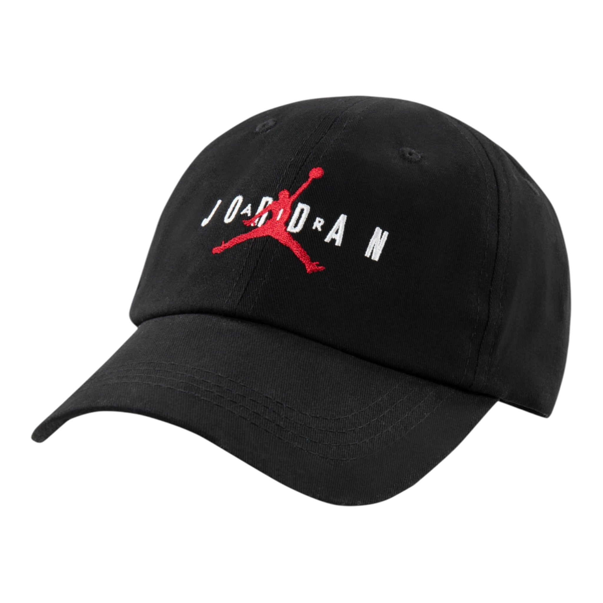 Jordan Cappello tinta unita con Logo Nero per Bambino 9A0569 NERO JORDAN 