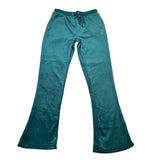 Juicy Couture Pantalone tinta unita Modello Zampa In Velluto Verde per Bambina JBX6359 VERDE JUICY COUTURE 