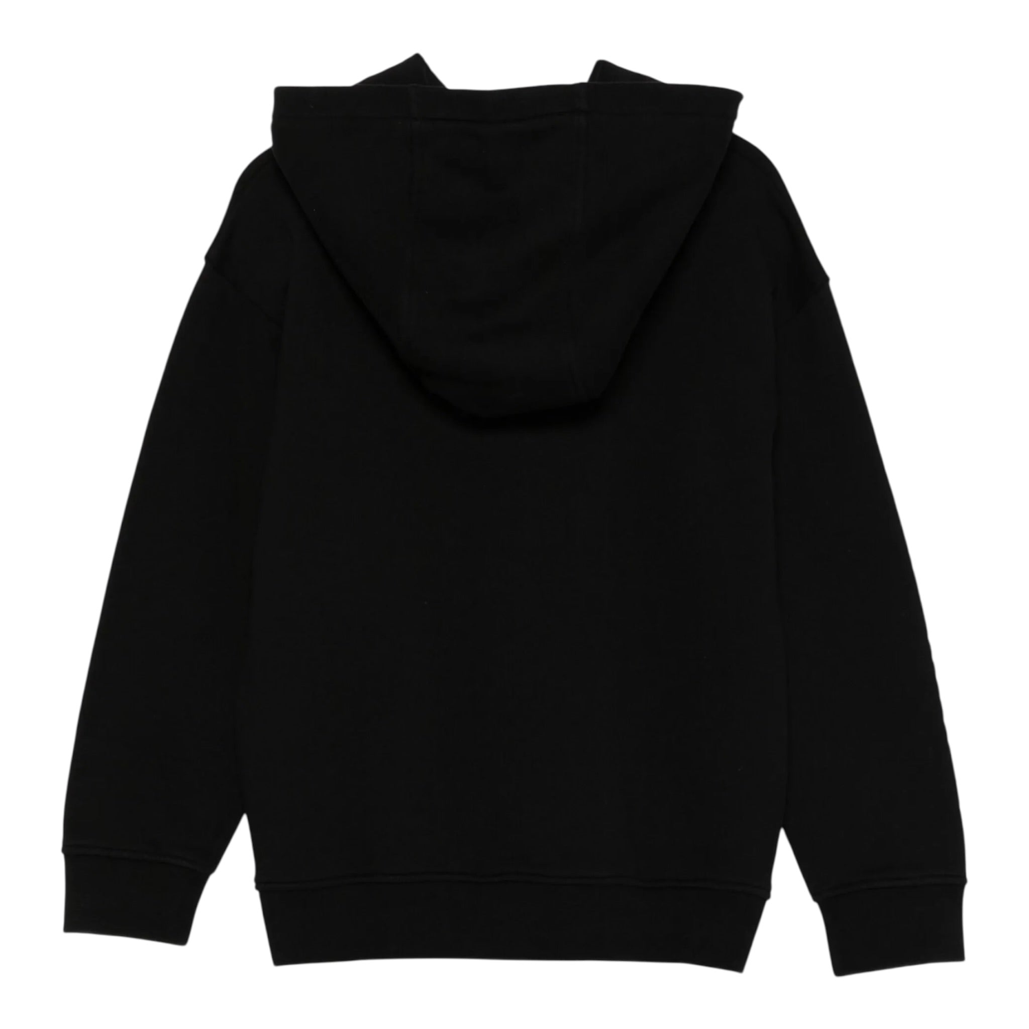 Juicy Couture Felpa Chiusa con Cappuccio tinta unita con Logo Nero per Bambina TX4C40X NERO JUICY COUTURE 