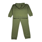 Just Cavalli Completo 2 Pezzi Felpa-Pantalone tinta unita Verde per Bambino JBA26002CF VERDE JUST CAVALLI 
