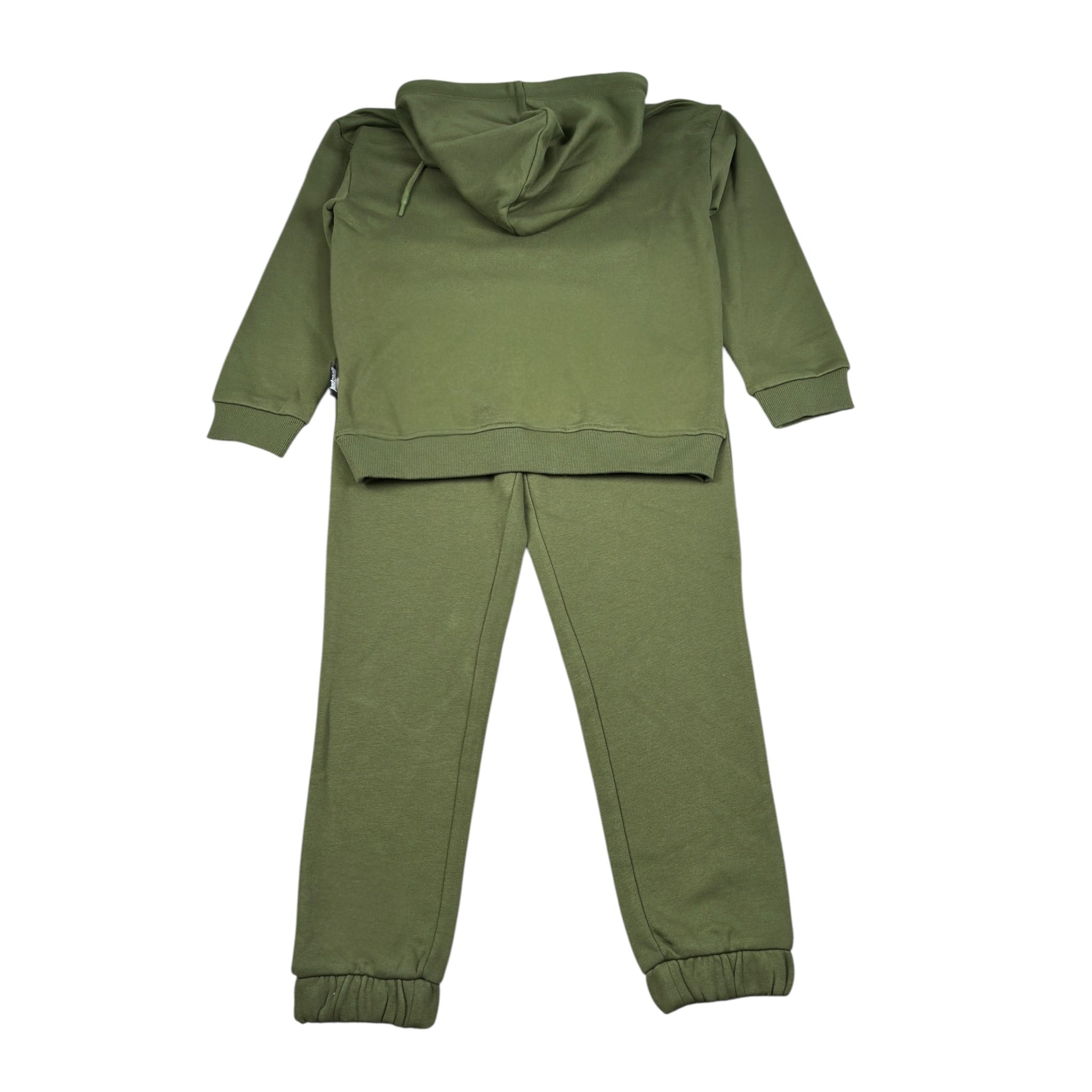 Just Cavalli Completo 2 Pezzi Felpa-Pantalone tinta unita Verde per Bambino JBA26002CF VERDE JUST CAVALLI 