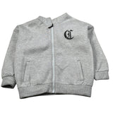 Just Cavalli Felpa con Zip E Cappuccio tinta unita Grigio per Bambino JBA26003FE GRIGIO JUST CAVALLI 