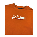 Just Cavalli Shirt Girocollo tinta unita con Logo Arancione per Bambino JBA26006TS ARANCIONE JUST CAVALLI 