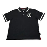 Just Cavalli Polo Mezza Manica tinta unita con Logo Nero per Bambino JBA26014PO NERO JUST CAVALLI 