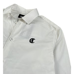 Just Cavalli Camicia Manica Lunga tinta unita con Logo Bianco per Bambino JBA26017CA BIANCO JUST CAVALLI 