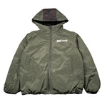 Just Cavalli Giubbino Reversibile Bicolore con Cappuccio Verde/Marrone per Bambino JBA26019KW VERDE/MARRONE JUST CAVALLI 