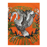Just Cavalli Felpa Chiusa Girocollo tinta unita con Stampa Arancione per Bambino JBA26020FE ARANCIONE JUST CAVALLI 