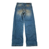 Just Cavalli Jeans tinta unita con Giroita Regolabile Blu per Bambina JBA26025JE BLU JUST CAVALLI 