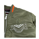 Just Cavalli Giubbino tinta unita con Zip Verde per Bambino JBA26037GB VERDE JUST CAVALLI 