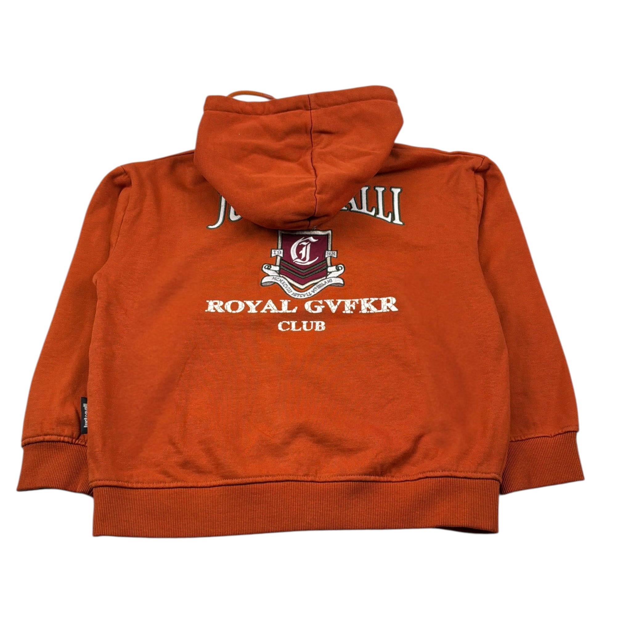 Just Cavalli Felpa con Zip E Cappuccio tinta unita Arancione per Bambino JBA26050FE ARANCIONE JUST CAVALLI 