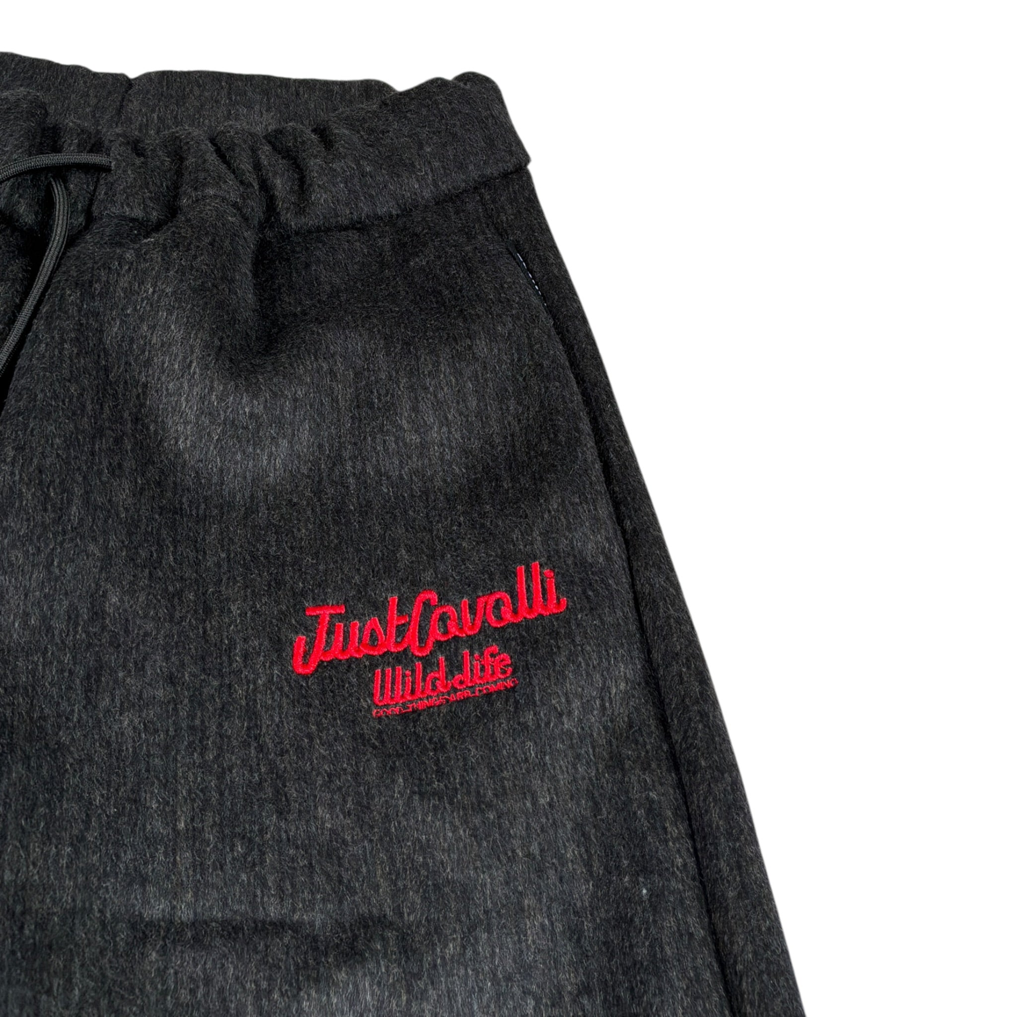 Just Cavalli Pantalone Tint Unita Co Elastico In Vita Nero per Bambino JBA26067PA NERO JUST CAVALLI 