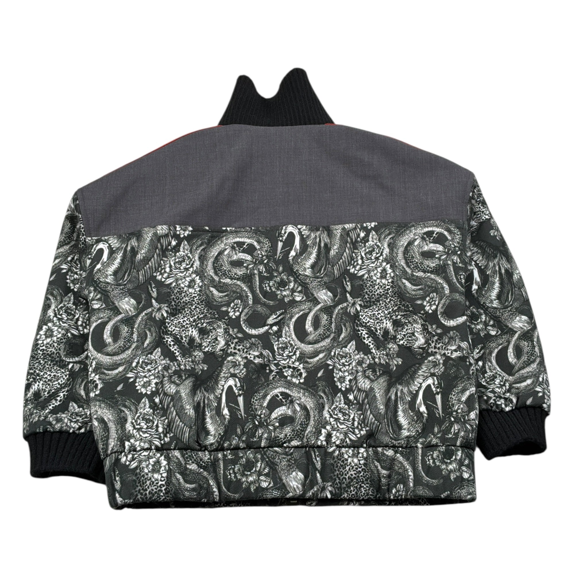 Just Cavalli Giubbino tinta unita Stampa Fantasia Grigio per Bambino JBA26071GB GRIGIO JUST CAVALLI 