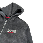 Just Cavalli Felpa con Zip E Cappuccio tinta unita Nero per Bambino JBA26072FE NERO JUST CAVALLI 