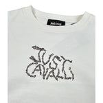 Just Cavalli Felpa Chiusa Girocollo tinta unita Panna per Bambino JBA26074FE PANNA JUST CAVALLI 