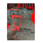 Just Cavalli Felpa Chiusa Girocollo tinta unita con Stampa Nero per Bambino JBA26080FE NERO JUST CAVALLI 