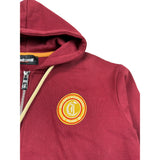 Just Cavalli Felpa con Zip E Cappuccio Tinta Bordeaux per Bambino JBA26118FE BORDEAUX JUST CAVALLI 