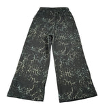 Just Cavalli Pantalone Fantasia Maculata Modello Palazza Nero per Bambina JBA26122PA NERO JUST CAVALLI 