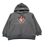 Just Cavalli Felpa Chiusa con Cappuccio tinta unita Grigio per Bambino JBA26131FE GRIGIO JUST CAVALLI 