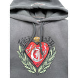 Just Cavalli Felpa Chiusa con Cappuccio tinta unita Grigio per Bambino JBA26131FE GRIGIO JUST CAVALLI 
