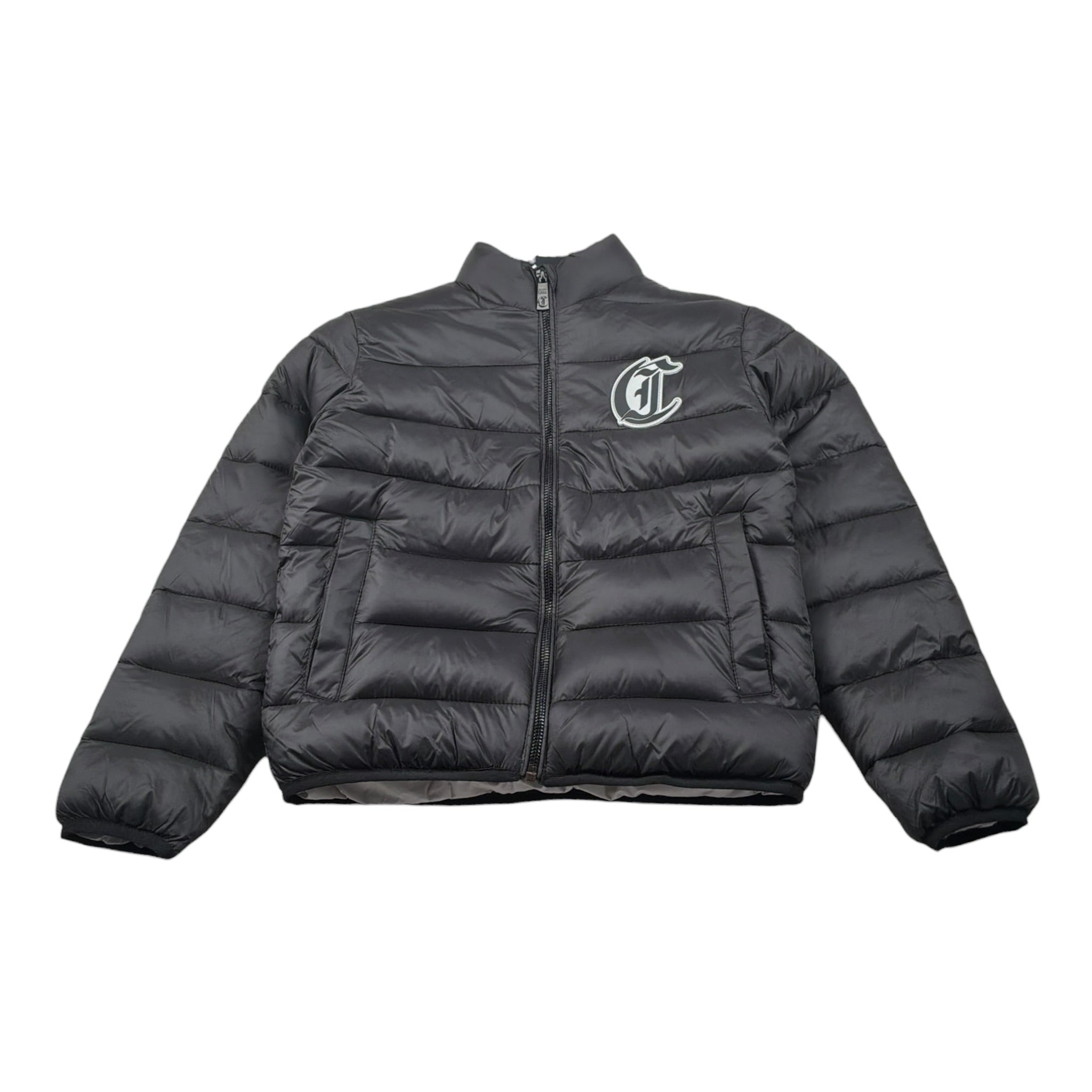 Just Cavalli Giubbino tinta unita con Stampa Nero per Bambino JBA26166PI NERO JUST CAVALLI 