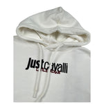 Just Cavalli Felpa Chiusa con Cappuccio tinta unita Bianco per Bambina JGA26003FE BIANCO JUST CAVALLI 