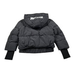 Just Cavalli Giubbino tinta unita con Cappuccio Nero per Bambina JGA26013PI NERO JUST CAVALLI 