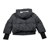 Just Cavalli Giubbino tinta unita con Cappuccio Nero per Bambina JGA26013PI NERO JUST CAVALLI 