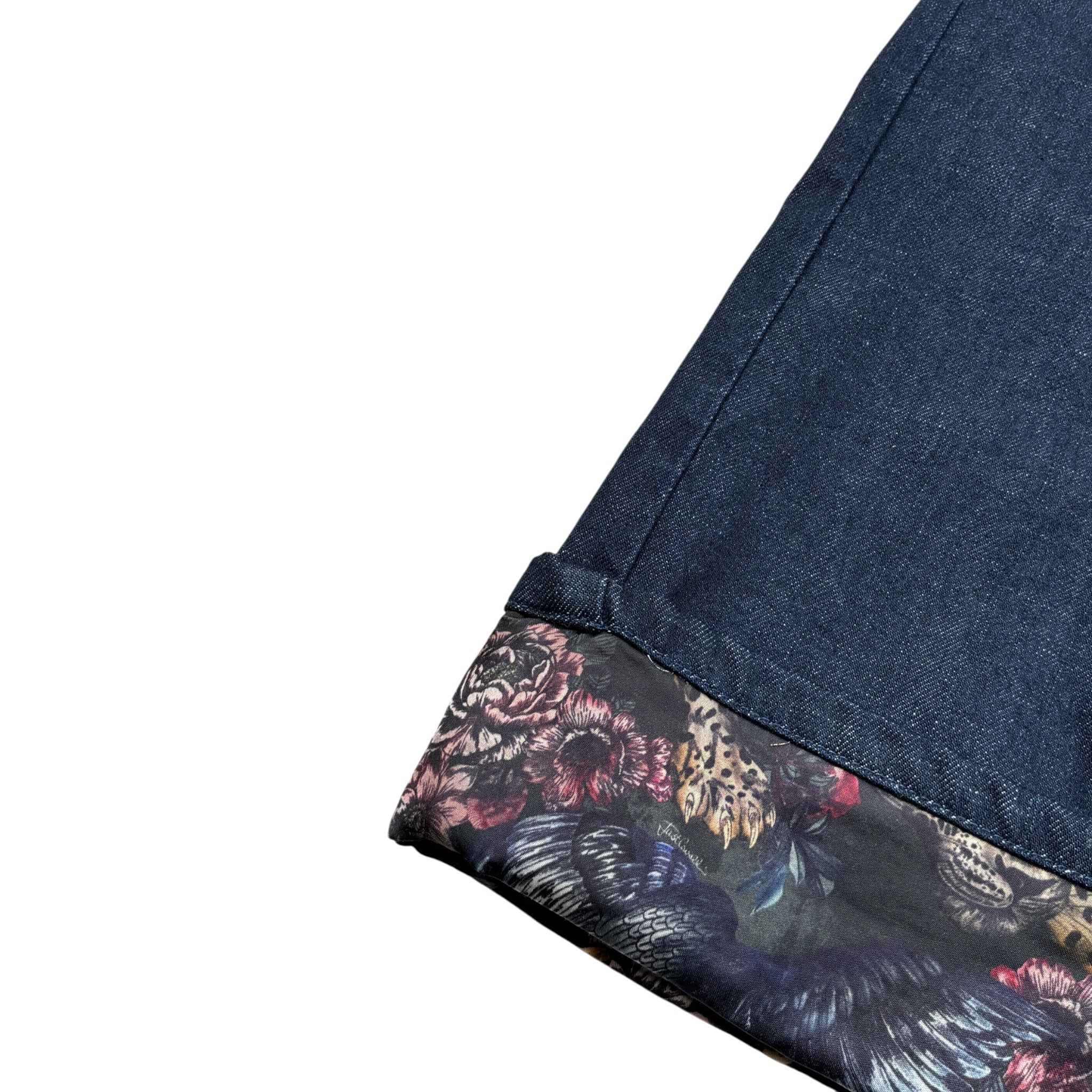 Just Cavalli Jeans tinta unita Modello Palazzo Blu per Bambina JGA26032JE BLU JUST CAVALLI 