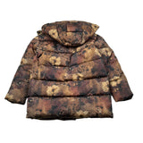 Just Cavalli Giubbino Stampa Fantasia con Cappuccio Marrone per Bambina JGA26043PI MARRONE JUST CAVALLI 