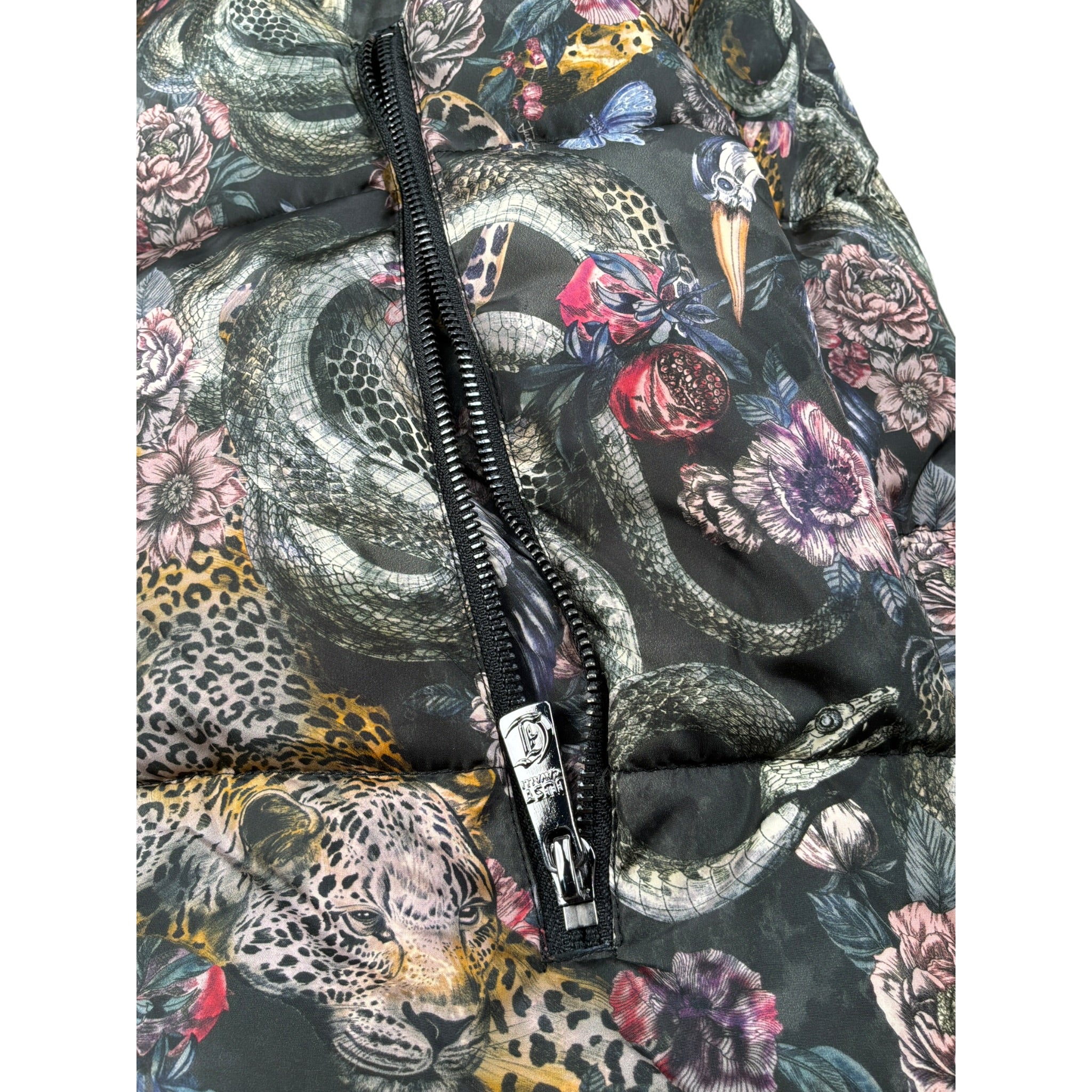 Just Cavalli Giubbino Stampa Fantaisa con Cappuccio Multicolor per Bambina JGA26047PI MULTICOLOR JUST CAVALLI 