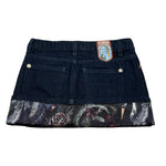 Just Cavalli Gonna In Denim tinta unita Blu per Bambina JGA26049GO BLU JUST CAVALLI 