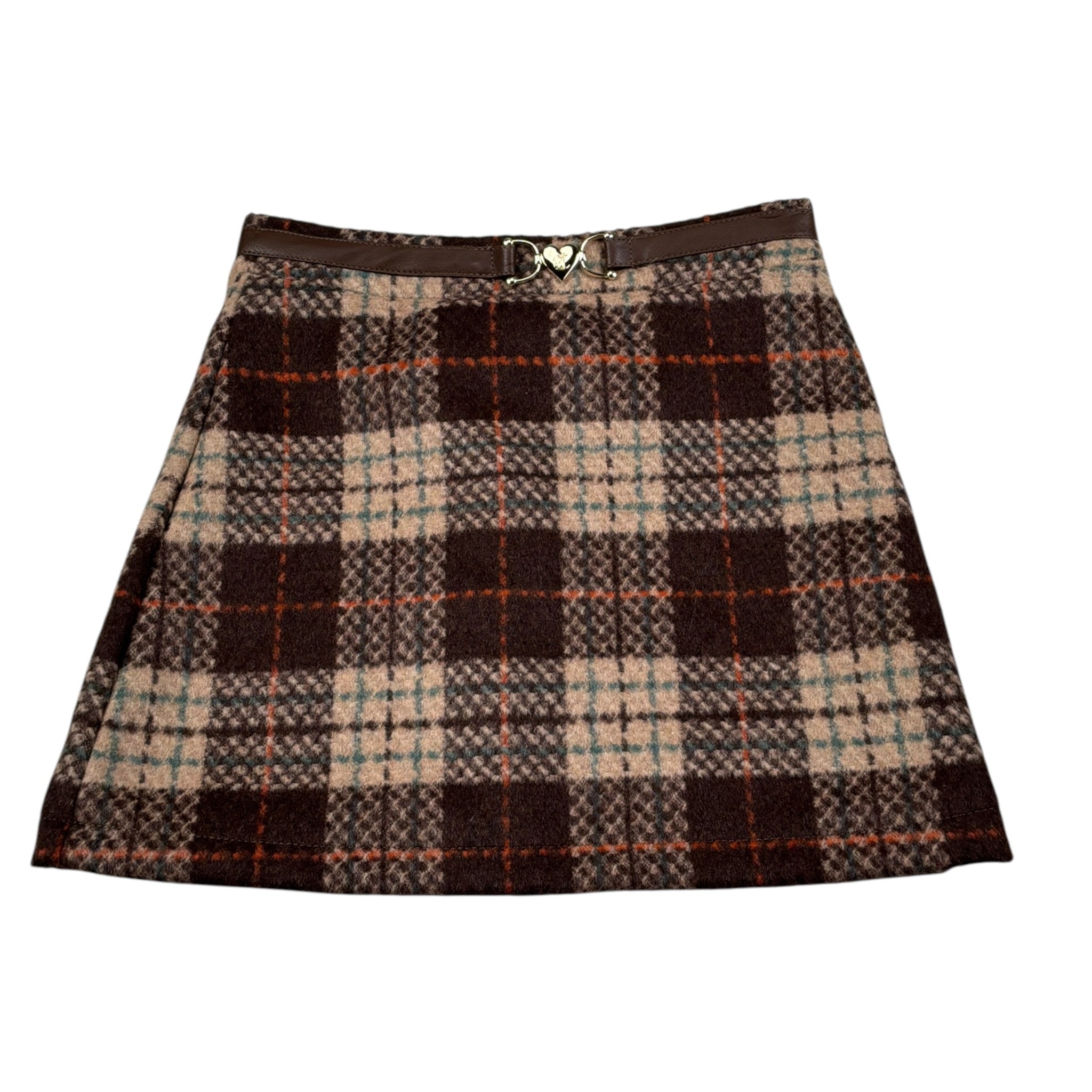 Just Cavalli Gonna Stampa Fantasia con Girovita Regolabile Marrone per Bambina JGA26149GO MARRONE JUST CAVALLI 