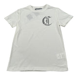 Just Cavalli T-Shirt Girocollo tinta unita con Brillantini Bianco per Bambina JGA26171TS BIANCO JUST CAVALLI 